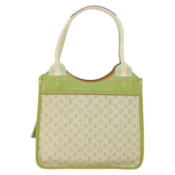 LOUIS VUITTON Monogram Mini Sac Catline Bag Almond Green M92931 LV Auth 172339V