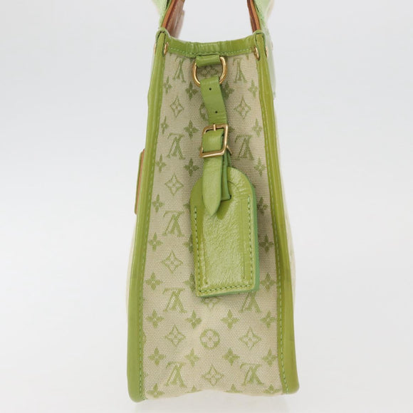 LOUIS VUITTON Monogram Mini Sac Catline Bag Almond Green M92931 LV Auth 172339V