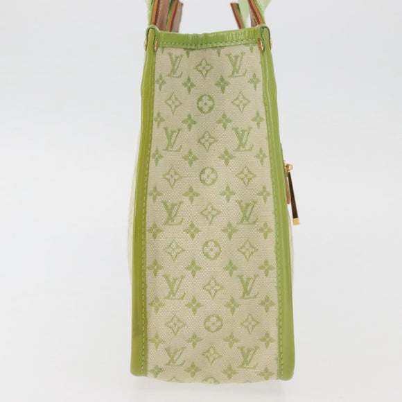 LOUIS VUITTON Monogram Mini Sac Catline Bag Almond Green M92931 LV Auth 172339V