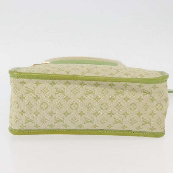 LOUIS VUITTON Monogram Mini Sac Catline Bag Almond Green M92931 LV Auth 172339V
