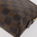 LOUIS VUITTON Damier Ebene Pochette Cosmetic GM Pouch N23345 LV Auth 172340V-16