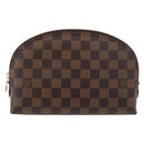 LOUIS VUITTON Damier Ebene Pochette Cosmetic GM Pouch N23345 LV Auth 172340V-13