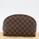 LOUIS VUITTON Damier Ebene Pochette Cosmetic GM Pouch N23345 LV Auth 172340V-12