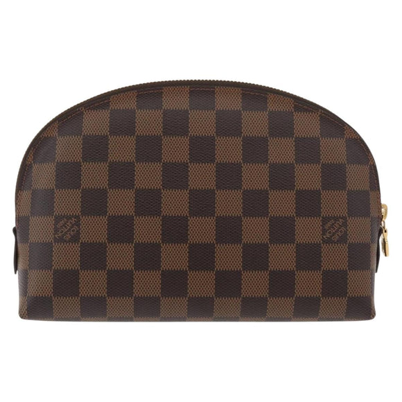 LOUIS VUITTON Damier Ebene Pochette Cosmetic GM Pouch N23345 LV Auth 172340V