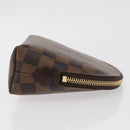 LOUIS VUITTON Damier Ebene Pochette Cosmetic GM Pouch N23345 LV Auth 172340V-3