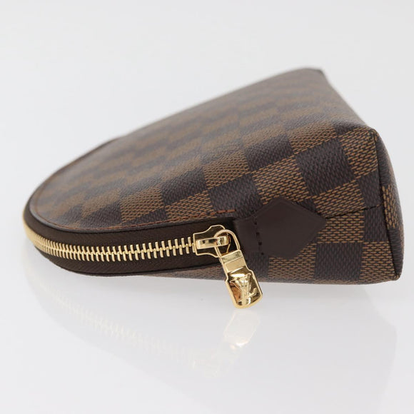 LOUIS VUITTON Damier Ebene Pochette Cosmetic GM Pouch N23345 LV Auth 172340V