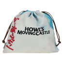 LOEWE Ghibli Collaboration Howl's Moving Castle Pouch Canvas Blue Auth 172346SM-2