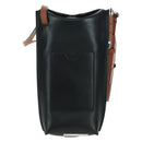 LOEWE Ghibli Collaboration Gate Pocket Bag Leather Brown Silver Auth 172347SM-2