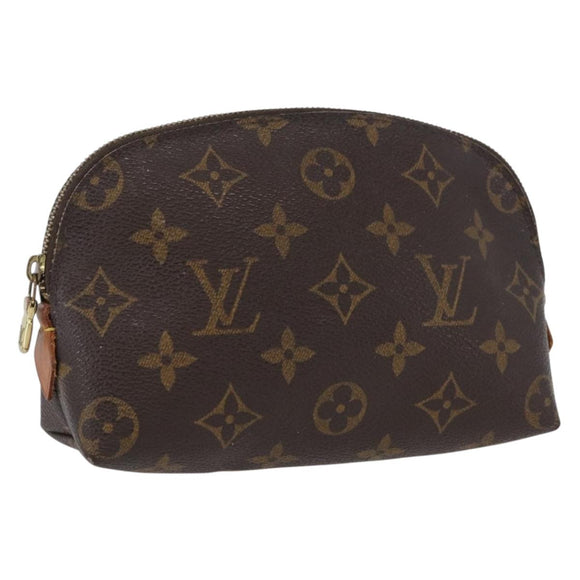 LOUIS VUITTON Monogram Pochette Cosmetic PM Pouch M43998 LV Auth 172352