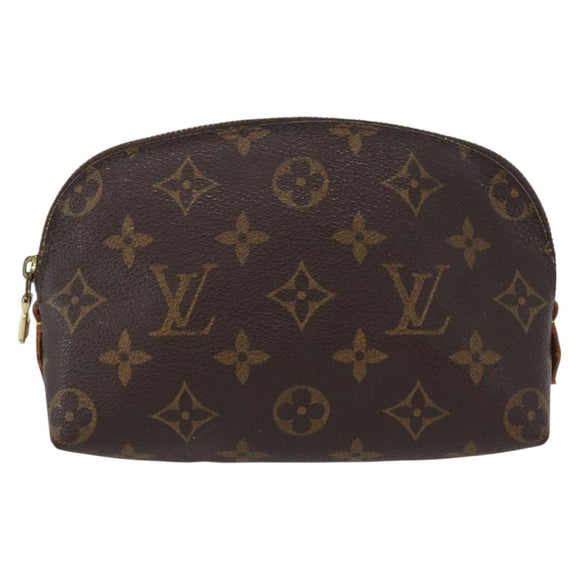 LOUIS VUITTON Monogram Pochette Cosmetic PM Pouch M43998 LV Auth 172352