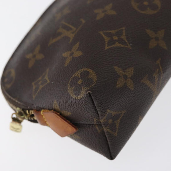 LOUIS VUITTON Monogram Pochette Cosmetic PM Pouch M43998 LV Auth 172352