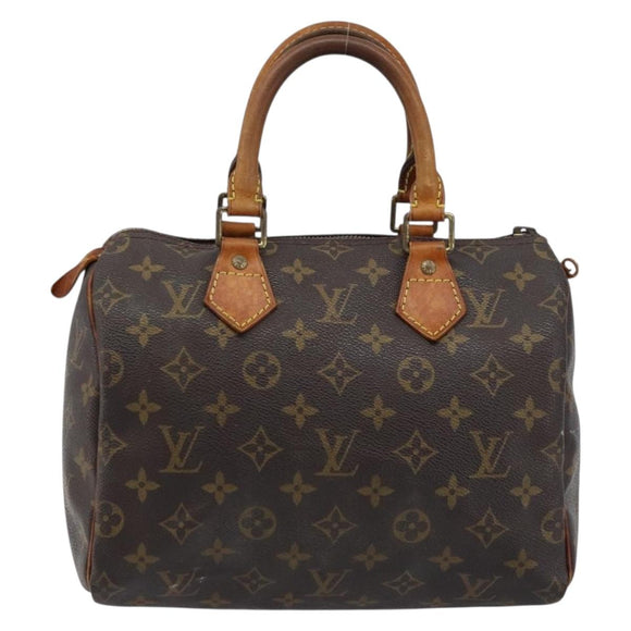 LOUIS VUITTON Monogram Speedy 25 Hand Bag M41528 LV Auth 172353