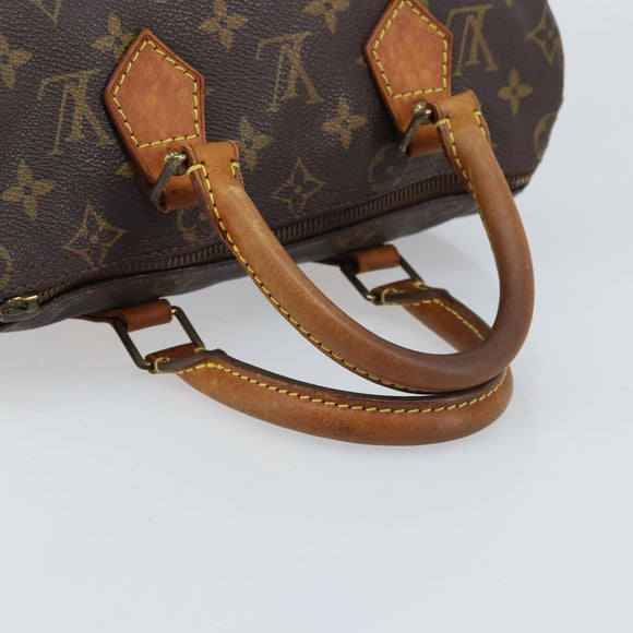 LOUIS VUITTON Monogram Speedy 25 Hand Bag M41528 LV Auth 172353