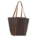 LOUIS VUITTON Monogram Sac Shopping Tote Bag M51108 LV Auth 172358-1
