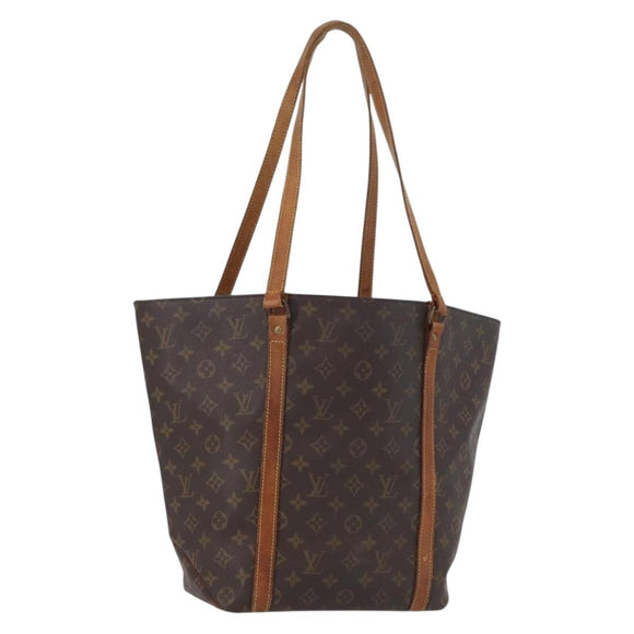 LOUIS VUITTON Monogram Sac Shopping Tote Bag M51108 LV Auth 172358