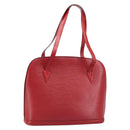 LOUIS VUITTON Epi Lussac Schoudertas Rood M52287 LV Auth 172360-1
