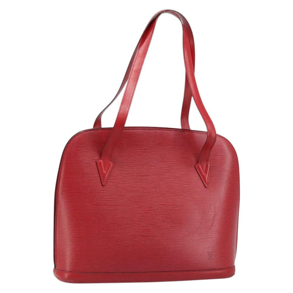 LOUIS VUITTON Epi Lussac Schoudertas Rood M52287 LV Auth 172360