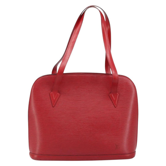 LOUIS VUITTON Epi Lussac Schoudertas Rood M52287 LV Auth 172360
