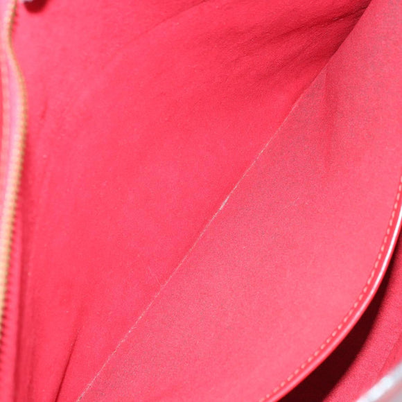 LOUIS VUITTON Epi Lussac Schoudertas Rood M52287 LV Auth 172360