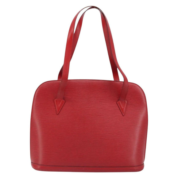 LOUIS VUITTON Epi Lussac Schoudertas Rood M52287 LV Auth 172360