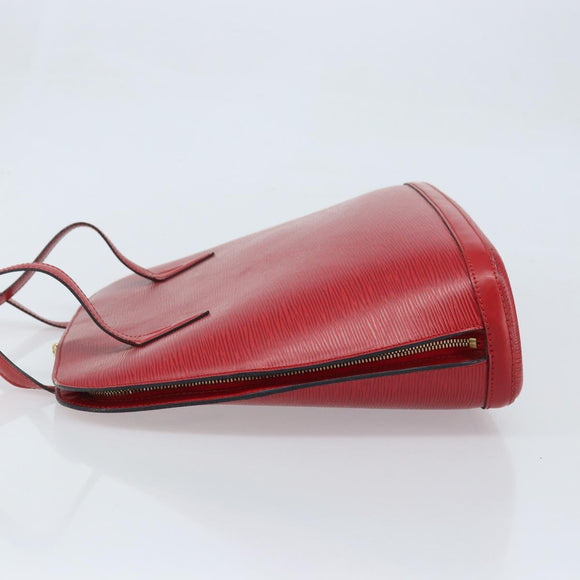 LOUIS VUITTON Epi Lussac Schoudertas Rood M52287 LV Auth 172360