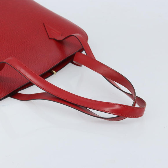 LOUIS VUITTON Epi Lussac Schoudertas Rood M52287 LV Auth 172360