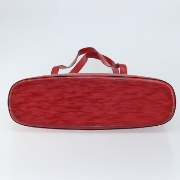 LOUIS VUITTON Epi Lussac Schoudertas Rood M52287 LV Auth 172360