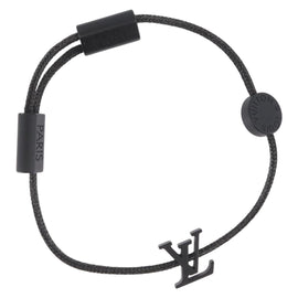 LOUIS VUITTON Brass Refills On The Go Bracelet metal Black M63661 Auth 172365M