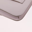 HERMES Constance Slim Wallet Leather Pink Silver Auth 172366SM-11