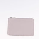 HERMES Constance Slim Wallet Leather Pink Silver Auth 172366SM-23