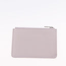 HERMES Constance Slim Wallet Leather Pink Silver Auth 172366SM-24