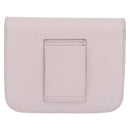 HERMES Constance Slim Wallet Leather Pink Silver Auth 172366SM-4
