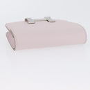 HERMES Constance Slim Wallet Leather Pink Silver Auth 172366SM-7
