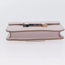 HERMES Constance Slim Wallet Leather Pink Silver Auth 172366SM-8