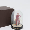 LOUIS VUITTON Snow Globe Pageboy Clear Red LV Auth 172367A-12