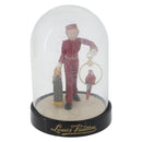 LOUIS VUITTON Snow Globe Pageboy Clear Red LV Auth 172367A-2