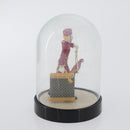 LOUIS VUITTON Snow Globe Pageboy Clear Red LV Auth 172367A-5