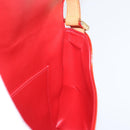 LOUIS VUITTON Monogram Vernis Thompson Street Bag Red M91094 LV Auth 172379-19