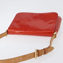 LOUIS VUITTON Monogram Vernis Thompson Street Bag Red M91094 LV Auth 172379-6