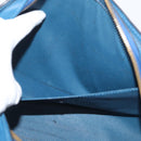 LOUIS VUITTON Epi Dauphine GM Pouch Blue M48435 LV Auth 172381-11