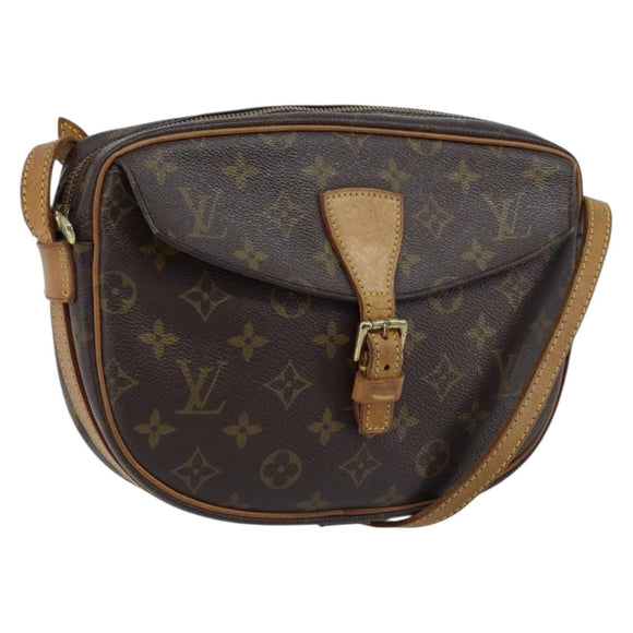 LOUIS VUITTON Monogram Jeune Fille MM Shoulder Bag M51226 LV Auth 172383