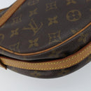 LOUIS VUITTON Monogram Jeune Fille MM Shoulder Bag M51226 LV Auth 172383-17