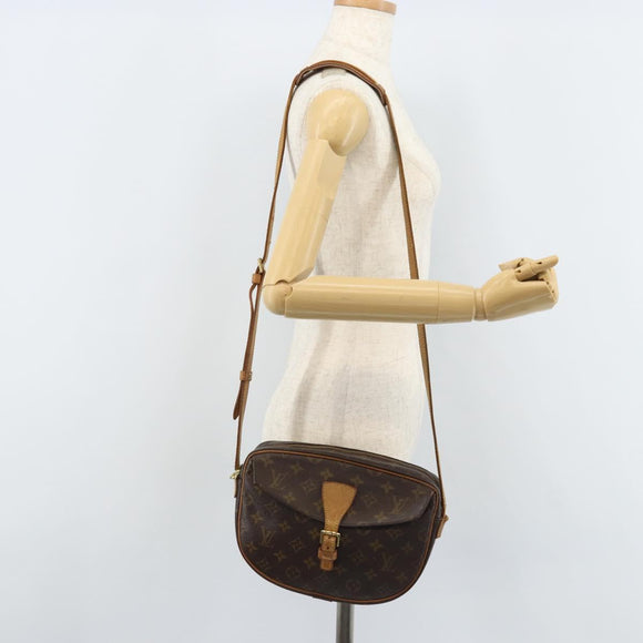LOUIS VUITTON Monogram Jeune Fille MM Shoulder Bag M51226 LV Auth 172383
