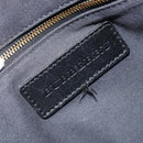 BURBERRY Nova Check Hand Bag Canvas Beige Gold Auth 172387-10