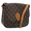 LOUIS VUITTON Monogram Saint Cloud GM Schoudertas M51242 LV Auth 172392-1