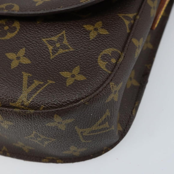 LOUIS VUITTON Monogram Saint Cloud GM Schoudertas M51242 LV Auth 172392