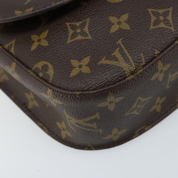 LOUIS VUITTON Monogram Saint Cloud GM Schoudertas M51242 LV Auth 172392