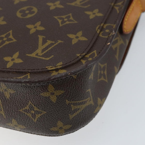 LOUIS VUITTON Monogram Saint Cloud GM Schoudertas M51242 LV Auth 172392