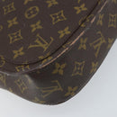 LOUIS VUITTON Monogram Saint Cloud GM Schoudertas M51242 LV Auth 172392-9