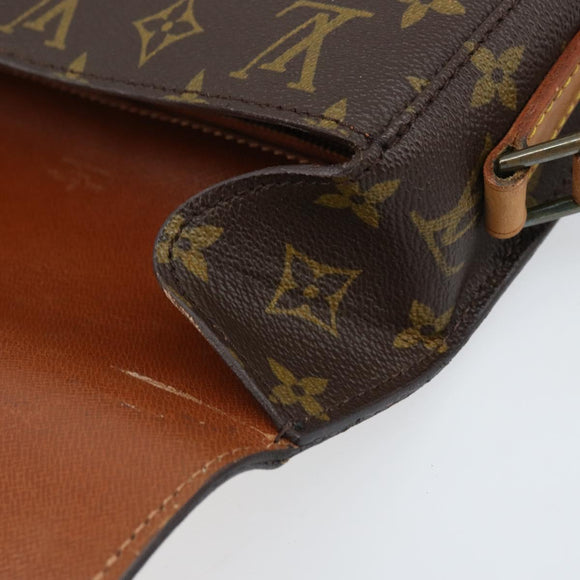 LOUIS VUITTON Monogram Saint Cloud GM Schoudertas M51242 LV Auth 172392